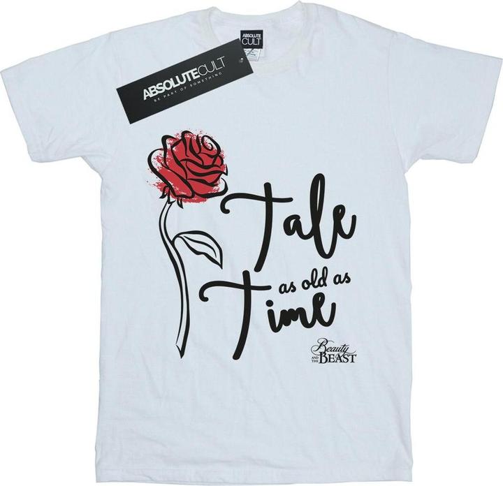 Disney Tale As Old As Time Rose TShirt (L)