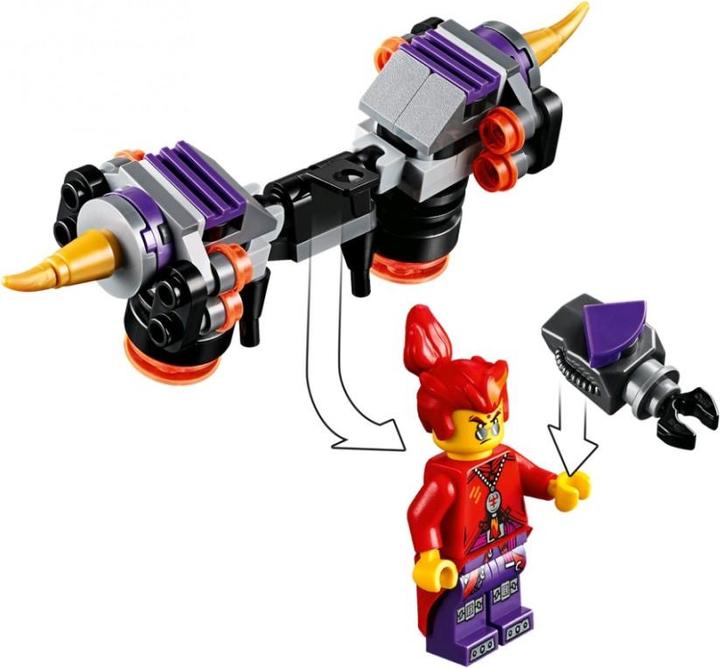 Actual product image LEGO Monkie Kids Cloud Jet (80008, LEGO Monkie Kid, LEGO Rare Sets)
