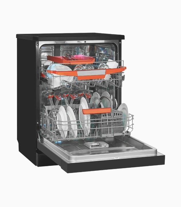 Actual product image Exquisit GSP9614030B inoxaz freestanding dishwasher 60 cmB
