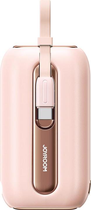 Actual product image Joyroom Powerbank JR-L013 Colorful 10000mAh, 12W (Pink) (10000 mAh, 12 W, 37 Wh)