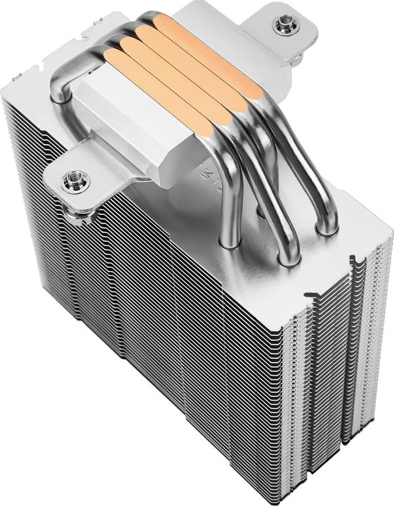 Actual product image Thermalright Assassin X 120 REFINED SE WHITE Processor Heatsink/Radiatior 12 cm Aluminium, Black... (154 mm)