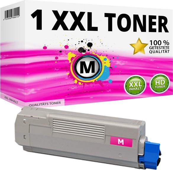 Image du produit Druckfuxx 1 XXL TONER Magenta für OKI Data C5550MFP C5800DN C5800N C5900DN C5900