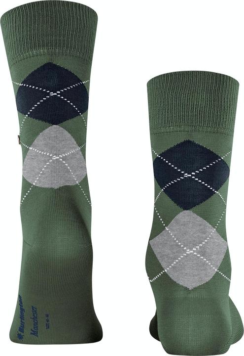 Image du produit Burlington Socken "Manchester" grün/klein gemustert (Une unité par pack, 40 - 46)