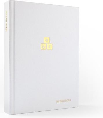 Image du produit Suck UK Mon livre de bébé (A5, À rayures, Couverture rigide)