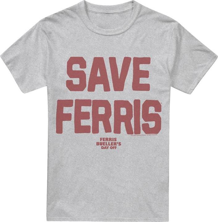 Ferris Bueller´s Day Off Ferris Bueller's Day Off Save Ferris TShirt (L)