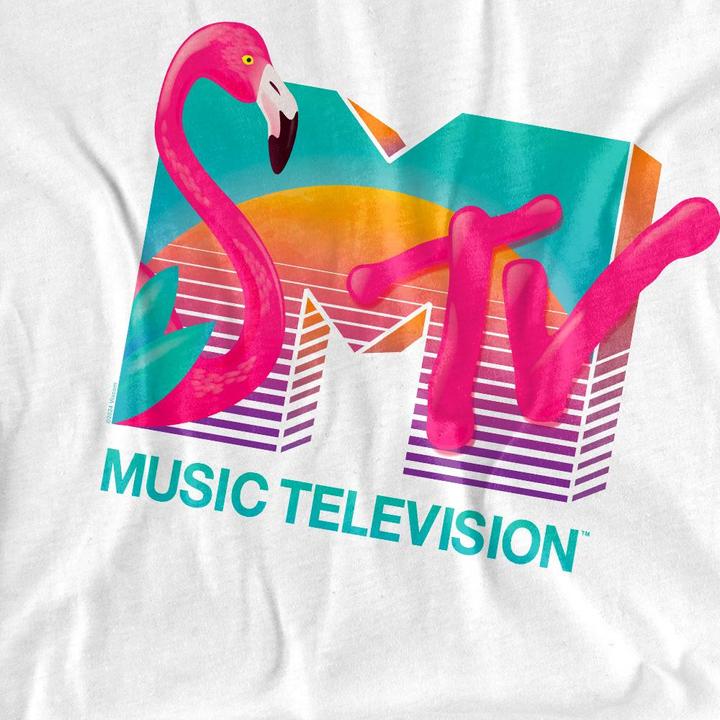 Immagine prodotto MTV Vibrant Maglietta Tramonto del Fenicottero Uomo (4XL)