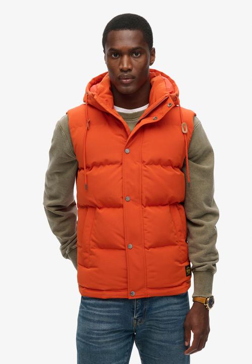 Produktbild Superdry Everest Steppweste mit Kapuze (S)