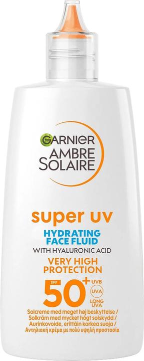 Garnier Sensitive Avdanced Anti-Dark Sports Face Fluid SPF 50+ 40 ml (Sonnencreme Gesicht, SPF 50+, 40 ml, 40 g)