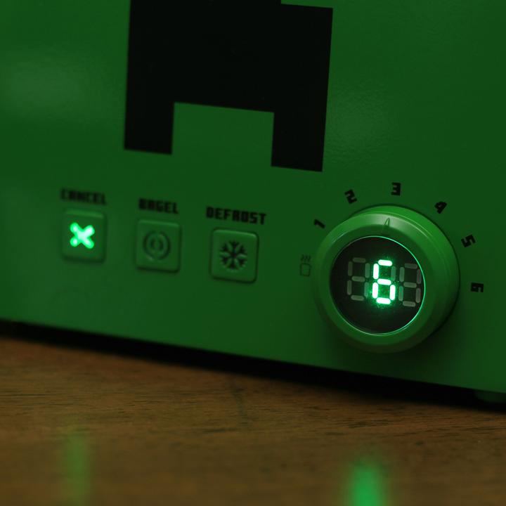 Image du produit Ukonic Ukon!c grille-pain Minecraft Creeper Square (Prise UE)