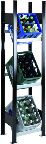 Produktbild Schulte Lagertechnik Getränkekisten-Grundregal