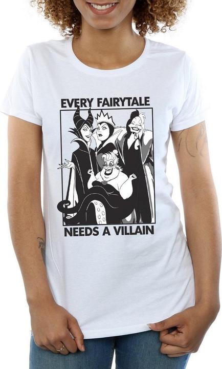 Disney Every Fairy Tale Needs A Villain TShirt Mädchen