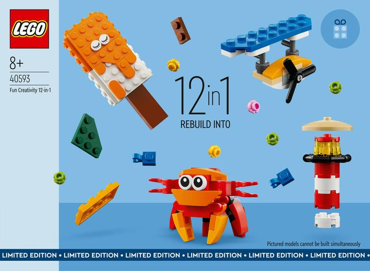 Produktbild LEGO Promotional 12-in-1-Kreativbox (40593, LEGO Creator Expert)