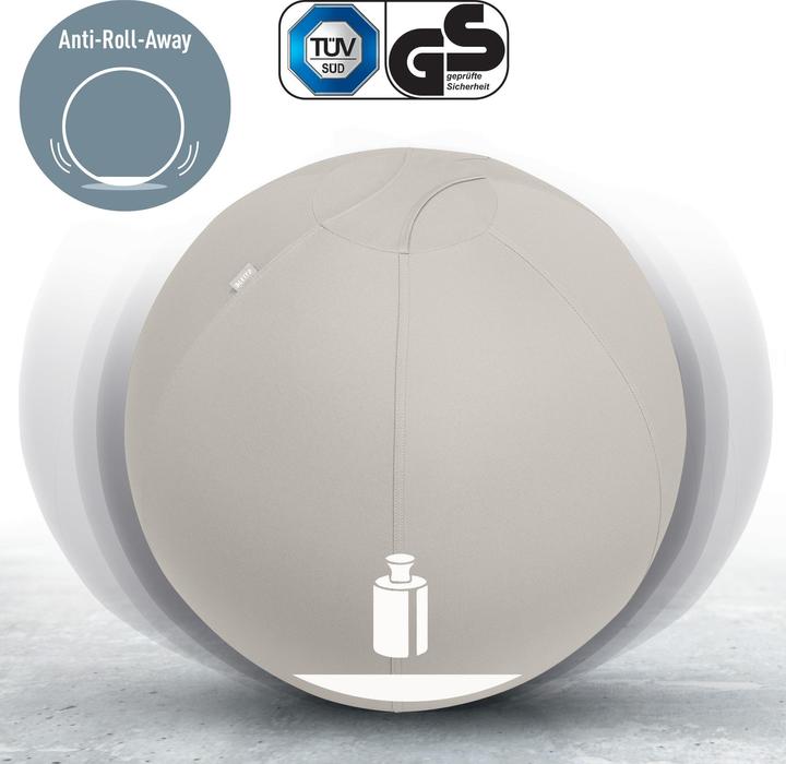 Productafbeelding Leitz Zitbal Active Ø 75cm lichtgrijs (75 cm)