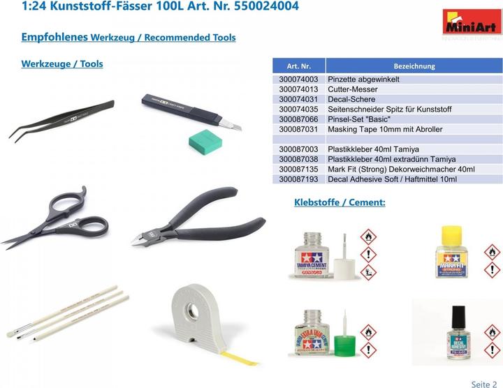 Image du produit 1:24 Fûts en plastique 100L
