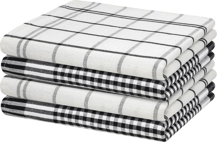 Actual product image Casativo Set of 8 kitchen towels, tea towels made from 100% cotton (50 x 70 cm)