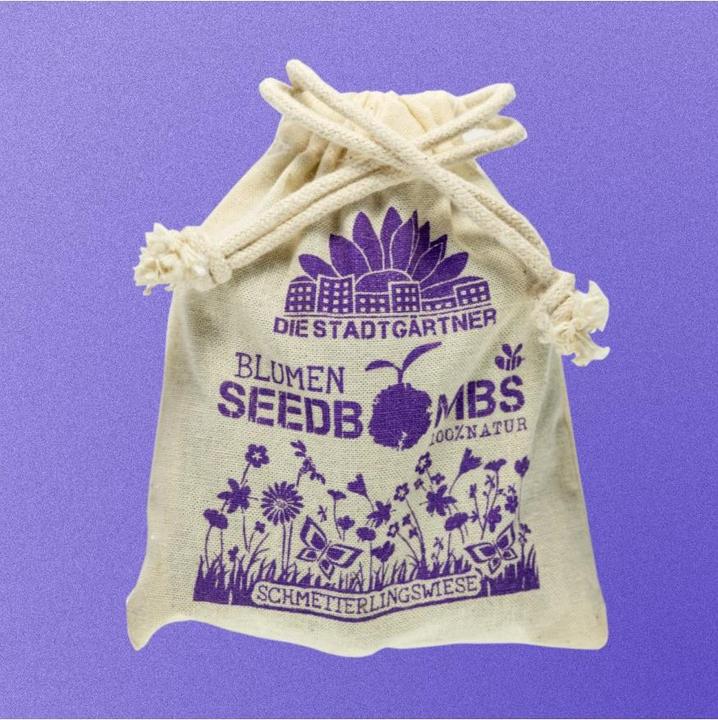 Actual product image Die Stadtgärtner Seed bombs butterfly meadow (Lawn reseed)