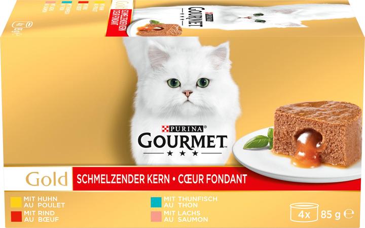 Produktbild Gourmet Schmelzender Kern (Adult, 4 Stk., 400 g)