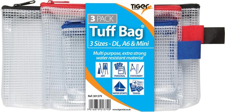 Image du produit Tiger Stationery Pochette de 3 stylos en filet