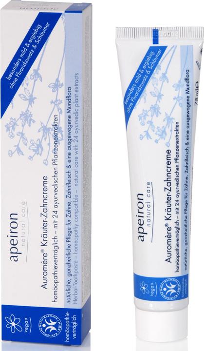 Produktbild Apeiron Auromère Kräuter-Zahncreme homöopathieverträglich (75 ml)