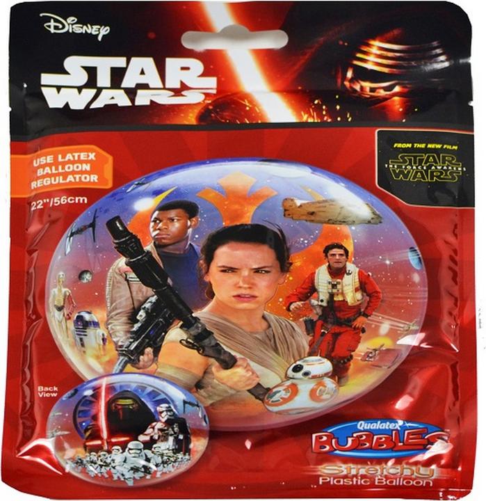 Produktbild Qualatex Star Wars The Force Awakens BubbleBallon 56 cm (1 x)