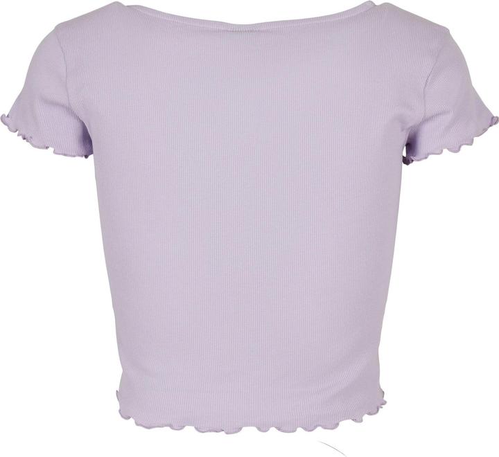 Image du produit Urban Classics Tee-shirt femme croisé à côtes et boutons (4XL)