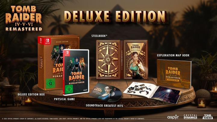 Produktbild Aspyr Tomb Raider 4-6 Switch Remastered Deluxe (Switch, DE)
