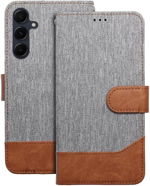Image du produit OEM Book case JEANS Book for Xiaomi Redmi Note 14 5G gray (Xiaomi Redmi Note 14 5G)