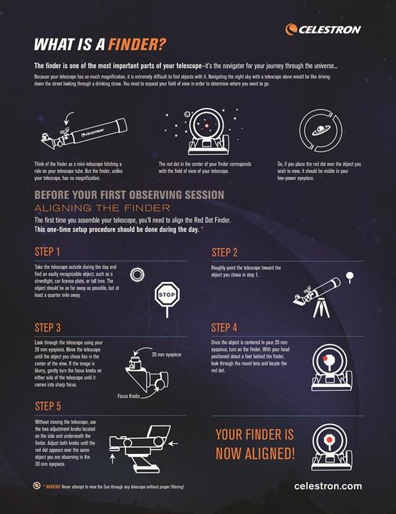 Actual product image Celestron StarPointer Pro