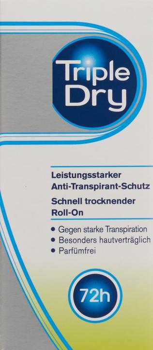 Produktbild Triple Dry Antitranspirant (Roll-on, 50 ml)