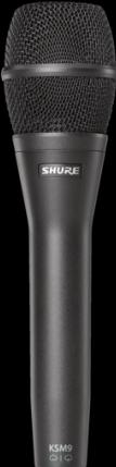 Produktbild Shure KSM9/CG condensator zangmicrofoon antraciet