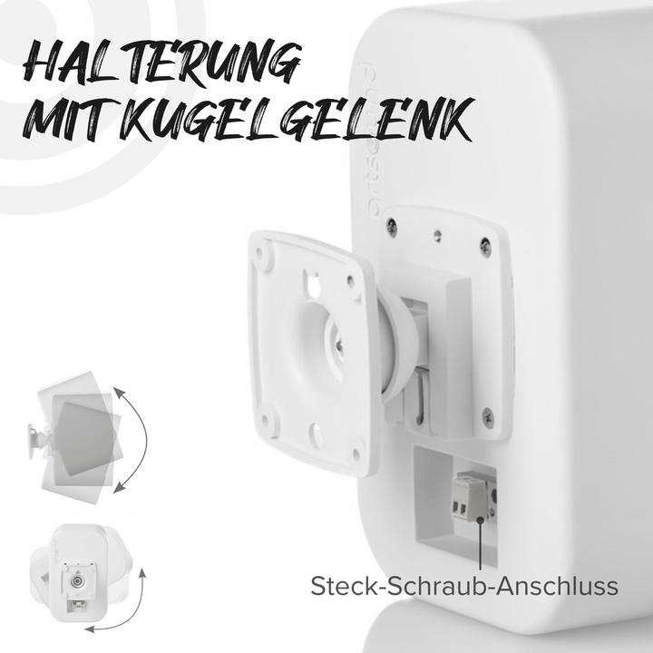 Actual product image Artsound UNI40 B Zwart luidspreker (Set)