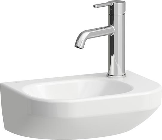 Produktbild Laufen Lua Handwaschbecken, 1 Hahnloch rechts, Becken links, ohne Überlauf, 360x250mm, H815080 (250 mm, 360 mm)