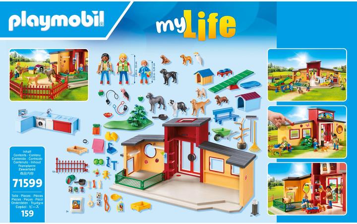 Immagine prodotto Playmobil 71599 Hotel per animali "Pfötchen (71599, Playmobil La mia vita)