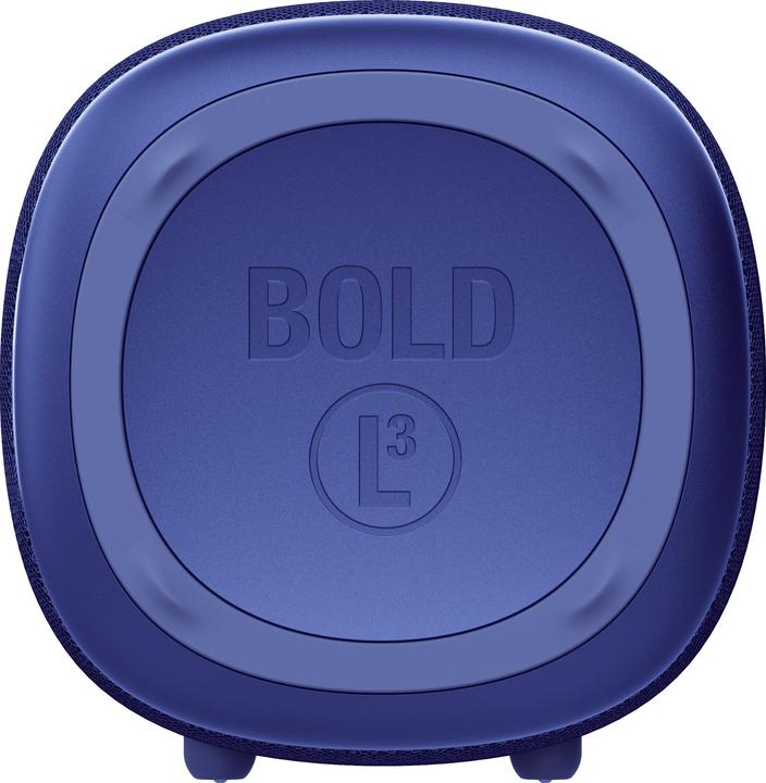 Produktbild Fresh'N Rebel Fresh 'n Rebel Bold L3 - Waterdichte Bluetooth speaker draadloos - 25 uur batterij - True Blue (0) (25 h, Stromversorgung über USB)