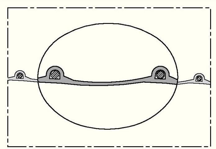 Produktbild Norres PROTAPE® PUR 330 FOOD Saug- und Gebläseschlauch Innen Ø 70 mm Aussen Ø 78 mm Länge 10 m Wand