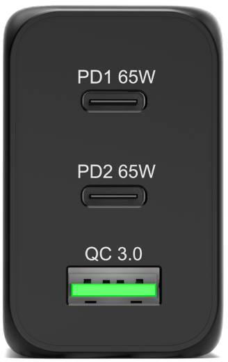 Produktbild Port Designs PORT Connect strømforsyningsadapter - (65 W)