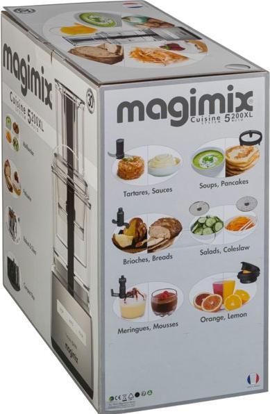 Produktbild Magimix 18591EA Küchenmaschine, Kunststoff,Chrome (650 W)