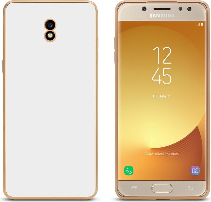 Productafbeelding Cadorabo Hoesje voor Samsung Galaxy J5 2017 in TPU met camerabescherming LM130 Style (Samsung Galaxy J5 (2017))