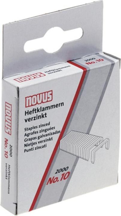 Productafbeelding Novus Nietjes nr. 10 2000ST (1 x)