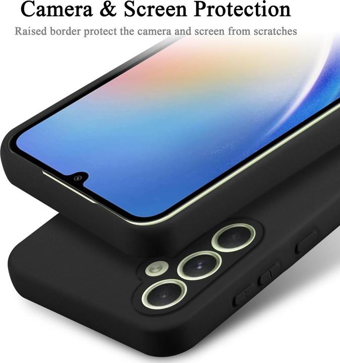 Produktbild Cadorabo Hülle für Samsung Galaxy A34 5G TPU im Liquid Schutz Silikon Design (Samsung Galaxy A34 5G)