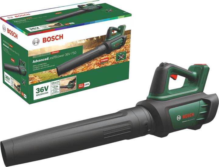 Produktbild Bosch Home & Garden AdvancedLeafBlower 36V-750 (Akkubetrieb, Laubbläser)