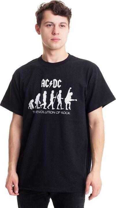 Actual product image AC/DC The Evolution Of Rock Tshirt (4XL)