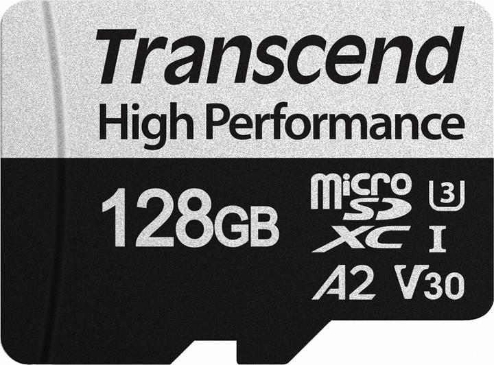 Produktbild Transcend microSDXC 330S 128GB Klasse 10 UHS-I U3 (128 GB, microSDXC, U3, UHS-I)