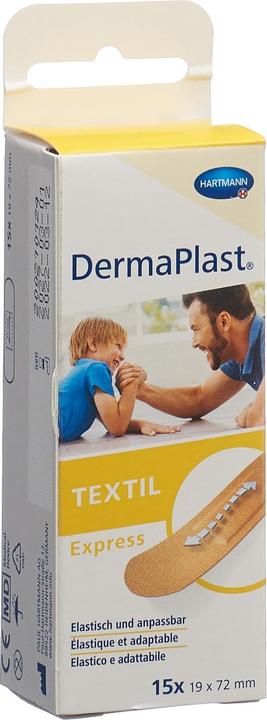 Actual product image DermaPlast Textile plaster (15 x)