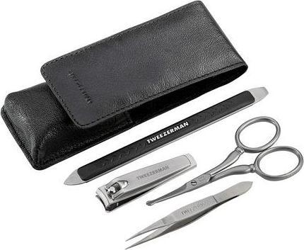 Tweezerman G.E.A.R For Men Essential Grooming Kit 5 Count