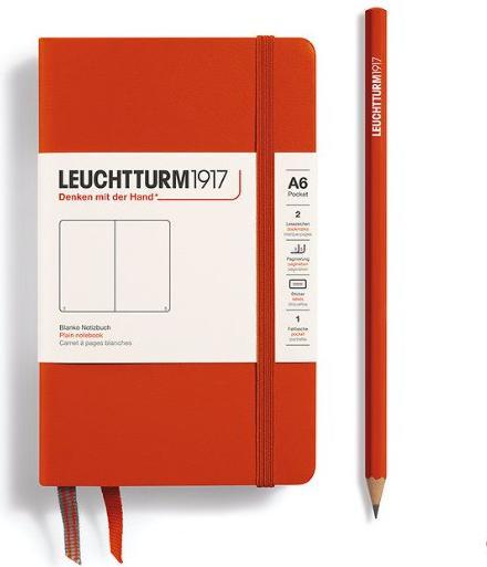 Produktbild Leuchtturm1917 Leuchtturm Pocket Blank.Fred (90 x 150 mm, Blanko, Harter Einband)