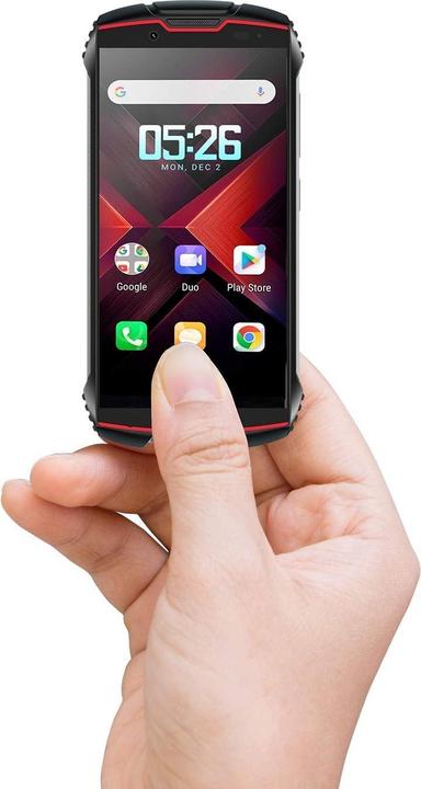 Actual product image Cubot Kingkong Mini 2 (32 GB, Black, Red, 4", Dual SIM, 13 Mpx, 4G)