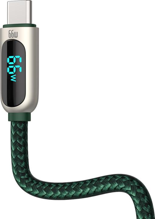 Immagine prodotto Baseus Cavo display da USB a Tipo-C, 66W, 2 m (verde) (2 m)