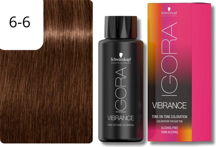 Produktbild Schwarzkopf Professional IGORA VIBRANCE Tone On Tone Coloration (6-6 Dunkelblond Schoko)