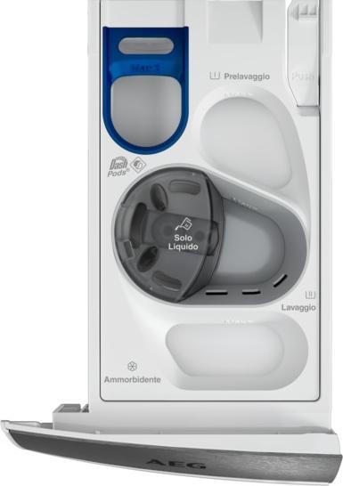 Produktbild AEG LWR7BLACK Waschmaschine-Trockner Kostenlose Installation Frontlader Schwarz D